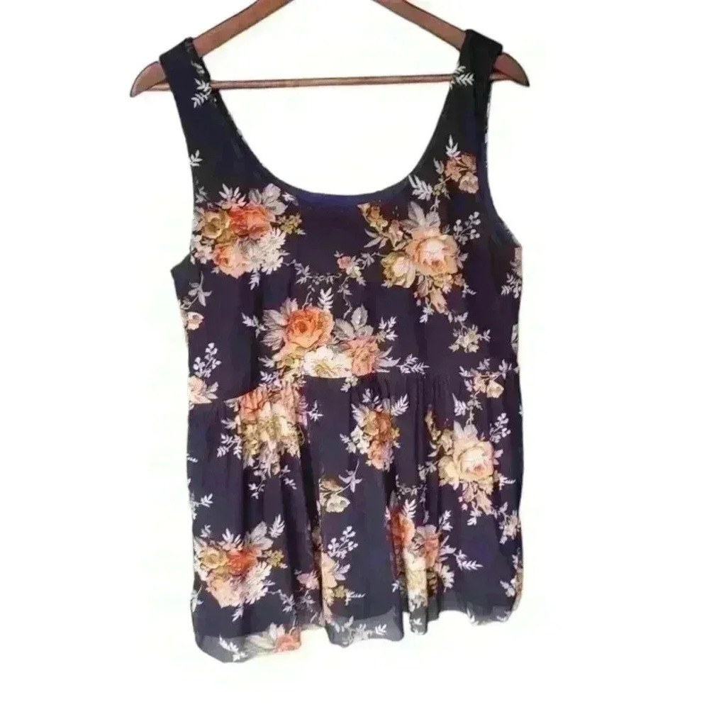 Sunday In Brooklyn Anthropologie Floral Baby Doll Top